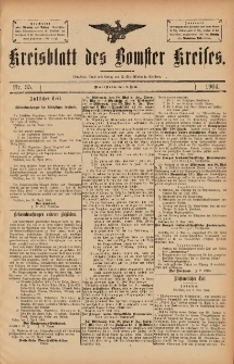 Kreisblatt des Bomster Kreises 1904.05.03 No.35