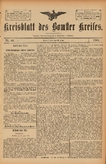 Kreisblatt des Bomster Kreises 1904.06.10 No.46