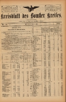 Kreisblatt des Bomster Kreises 1904.06.17 No.48