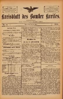 Kreisblatt des Bomster Kreises 1904.06.28 No.51