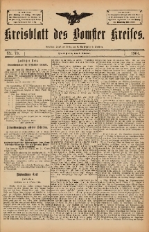 Kreisblatt des Bomster Kreises 1904.10.04 No.79