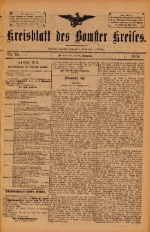 Kreisblatt des Bomster Kreises 1904.11.11 No.90