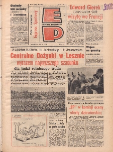 Express Poznański 1977.09.12 Nr205 zawiera Express Sportowy (nr 222)