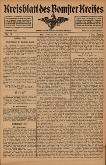 Kreisblatt des Bomster Kreises 1906.01.30 Nr9