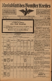 Kreisblatt des Bomster Kreises 1906.02.06 Nr11