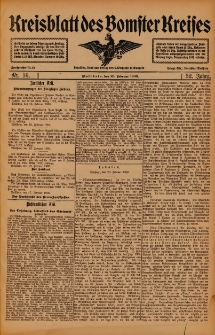 Kreisblatt des Bomster Kreises 1906.02.23 Nr16