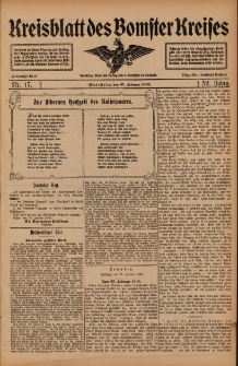 Kreisblatt des Bomster Kreises 1906.02.27 Nr17