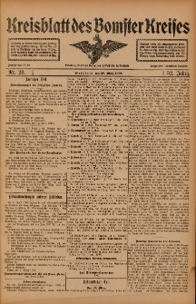 Kreisblatt des Bomster Kreises 1906.03.20 Nr23