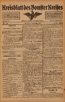 Kreisblatt des Bomster Kreises 1906.03.30 Nr26