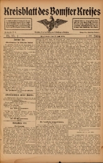 Kreisblatt des Bomster Kreises 1906.07.17 Nr57