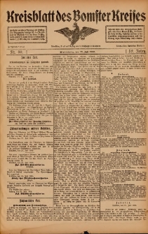 Kreisblatt des Bomster Kreises 1906.07.27 Nr60