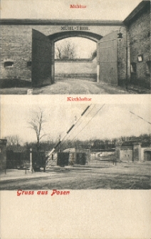 Gruss aus Posen. M&uuml;hltor. Kirchhoftor.