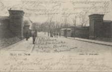 Gruss aus Posen. K&ouml;nigs Tor (Innenseite).