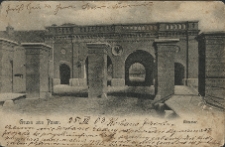 Gruss aus Posen. Rittertor.