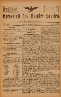 Kreisblatt des Bomster Kreises 1905.12.15 Nr100