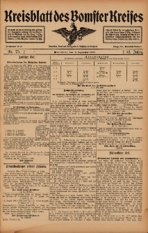 Kreisblatt des Bomster Kreises 1906.09.18 Nr75