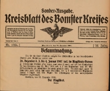 Kreisblatt des Bomster Kreises: Sonder-Ausgabe 1906.12.24 Nr102a