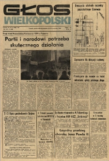 Głos Wielkopolski. 1981.06.26-28 R.37 nr124 Wyd.A