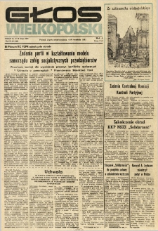 Głos Wielkopolski. 1981.09.04-06 R.37 nr174 Wyd.A