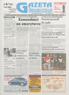 Gazeta Średzka 2006.02.09 Nr6/553