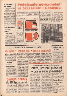 Express Poznański 1980.09.01 Nr186 zawiera Express Sportowy (nr 365)