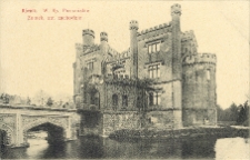 K&oacute;rnik. W. Ks. Poznańskie. Zamek, str. zachodnia.