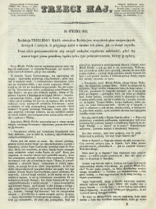 Trzeci Maj. 1841.01.18 R.2 Oddz.I p&oacute;łarkusz 2
