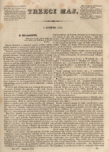 Trzeci Maj. 1843.11.08 R.4 Oddz.III p&oacute;łarkusz 43