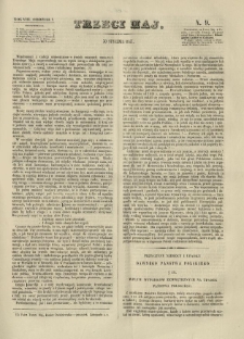 Trzeci Maj. 1847.01.30 R.8 Oddz.I N.9