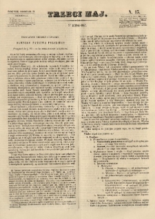 Trzeci Maj. 1847.02.27 R.8 Oddz.I N.13