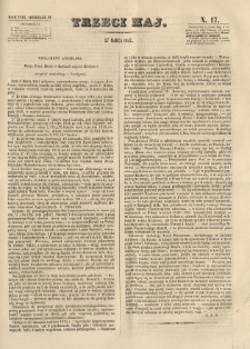 Trzeci Maj. 1847.03.27 R.8 Oddz.II N.17