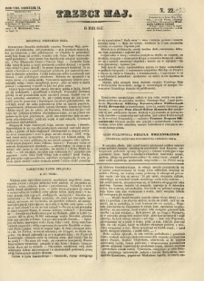 Trzeci Maj. 1847.05.15 R.8 Oddz.II N.22