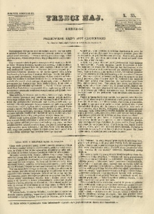 Trzeci Maj. 1847.08.14 R.8 Oddz.III N.35