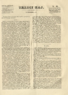Trzeci Maj. 1847.10.12 R.8 Oddz.IV N.41