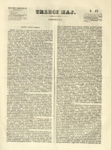 Trzeci Maj. 1847.11.06 R.8 Oddz.IV N.43