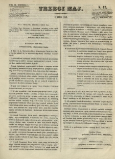 Trzeci Maj. 1848.03.11 R.9 Oddz.I N.13