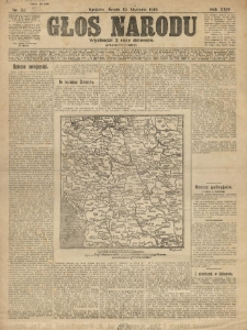 Głos Narodu. 1916.01.19 R.24 Nr32. Wydanie popołudniowe