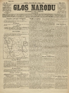 Głos Narodu. 1916.02.24 R.24 Nr97. Wydanie poranne