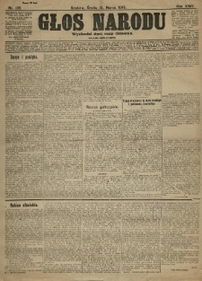 Głos Narodu. 1916.03.15 R.24 Nr135. Wydanie popołudniowe
