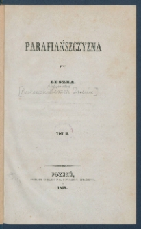 Parafiańszczyzna.