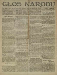 Głos Narodu. 1916.08.30 R.24 Nr422. Wydanie poranne