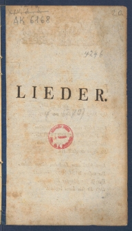 Lieder.