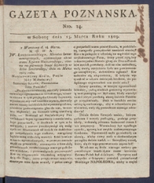 Gazeta Poznańska R. 1809, nr 24