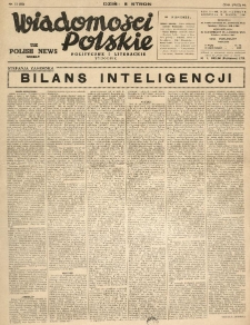 Wiadomości Polskie Polityczne i Literackie. 1941.03.30 R.2 Nr13
