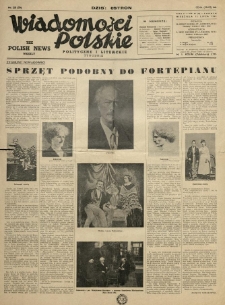 Wiadomości Polskie Polityczne i Literackie. 1941.07.13 R.2 Nr28