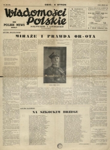 Wiadomości Polskie Polityczne i Literackie. 1941.08.24 R.2 Nr34