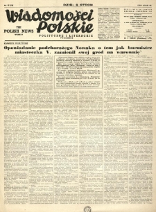 Wiadomości Polskie Polityczne i Literackie. 1941.09.14 R.2 Nr37