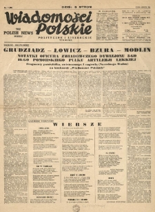 Wiadomości Polskie Polityczne i Literackie. 1942.01.04 R.3 Nr1
