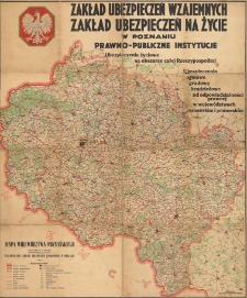 Mapa Wojew&oacute;dztwa Poznańskiego