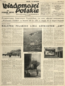 Wiadomości Polskie Polityczne i Literackie. 1942.06.28 R.3 Nr26